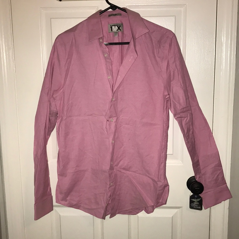 Express bottom down dress shirt